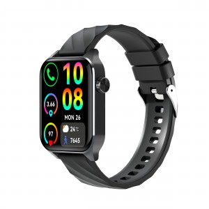 New upgraded version of smart watch, suitable for iPhone and Android, 1.85-inch fitness tracker Bluetooth call [answer/manufacture], IP68 waterproof with heart rate/SpO2/sleep monitor, over 100 spo...