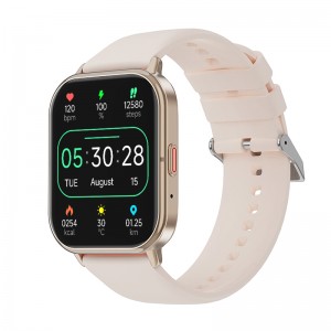 Smart watch 1.83-inch TFT ultra clear screen suitable for both men and women to call/answer fitness tracker heart rate sleep blood oxygen monitor IP68 waterproof suitable for iOS 11.0+Android 9.0+(...